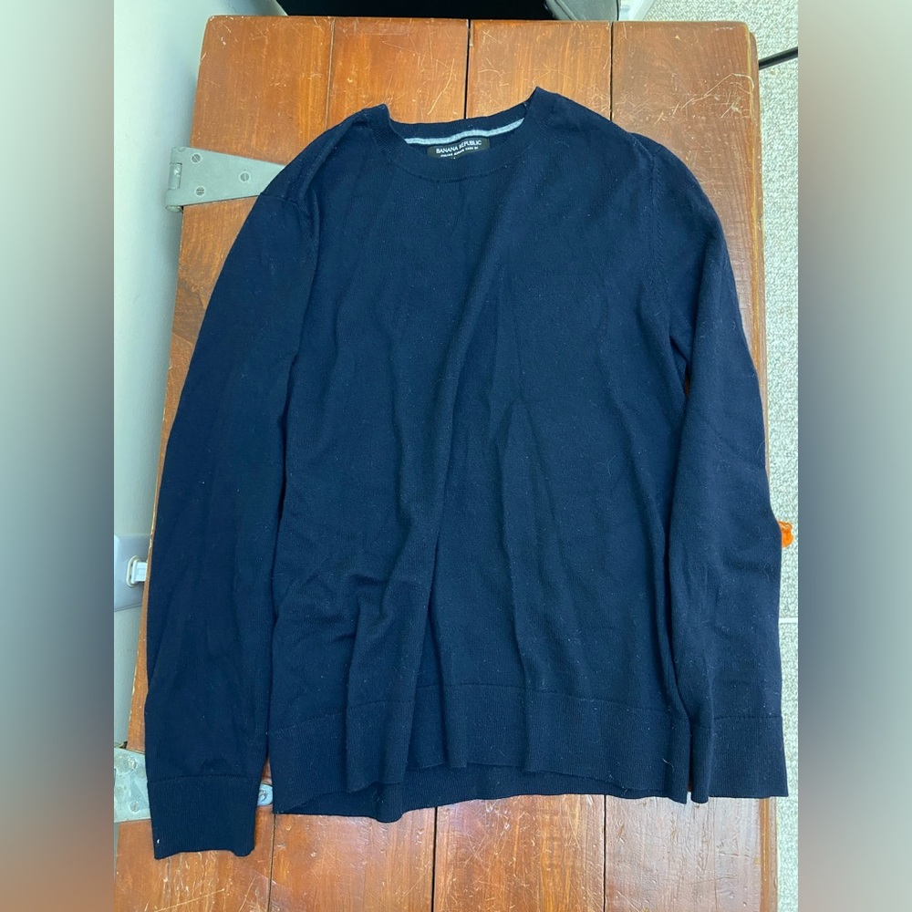 Banana Republic Merino Wool Crewneck Sweater
